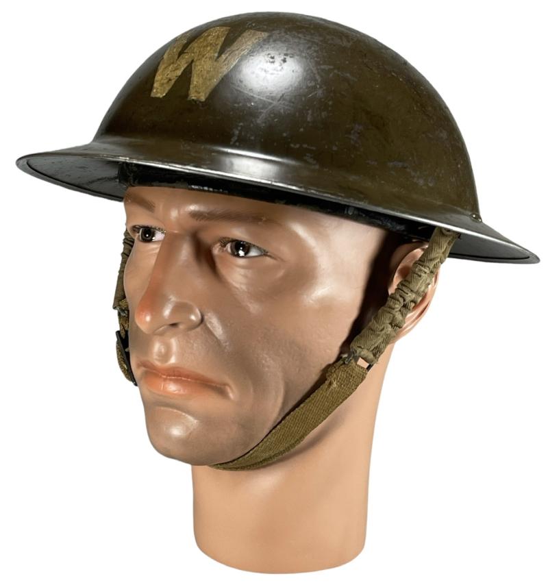 British WW2 Warden Helmet