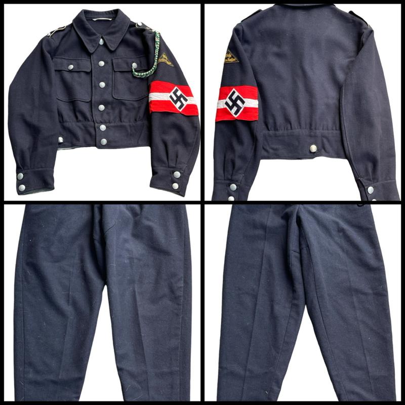 Hitler-Jugend Ski Tunic and Trousers