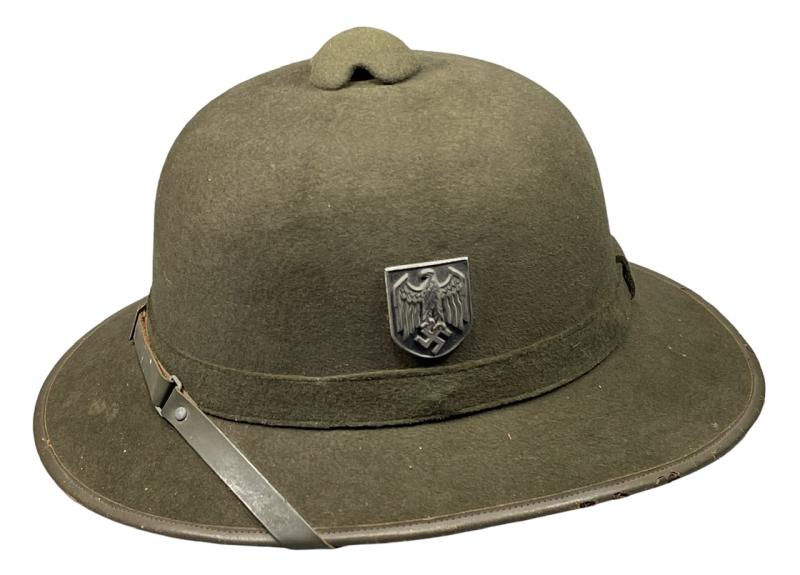 DAK Wehrmacht Tropical Pit Helmet