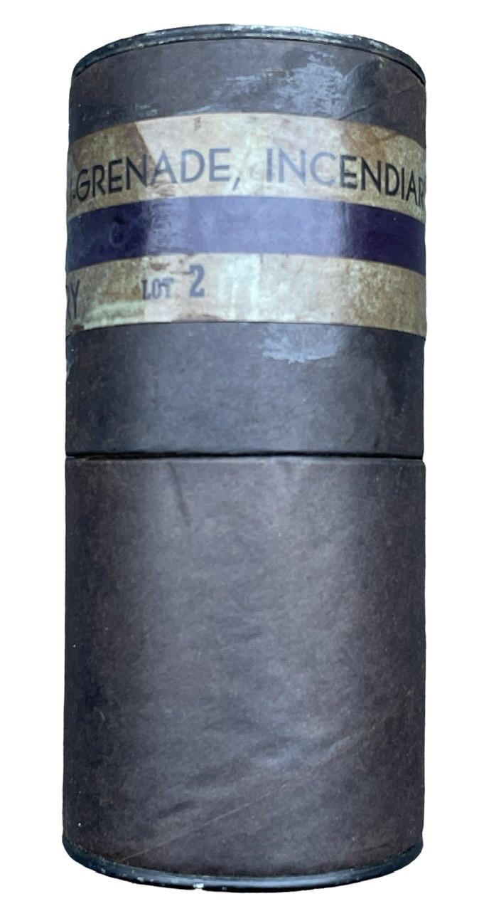 US WW2 M14-TH Incendairy Grenade Container