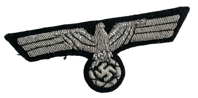 Wehrmacht Embroidered Officers Breast Eagle