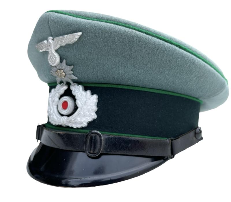 Wehrmacht Gebirgsjäger Enlisted/NCO Visor Cap