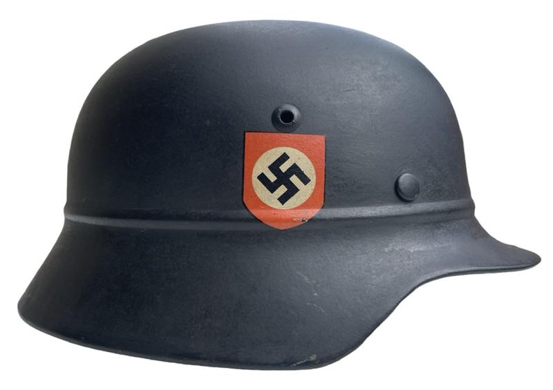 Beaded M35 DD Polizei Helmet