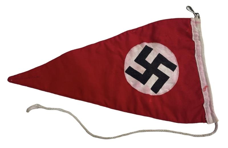 Third Reich Swastika Pennant
