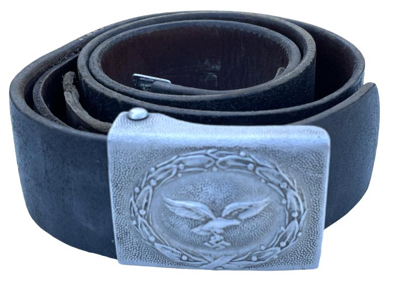 Luftwaffe combat Belt with Aluminum Buckle with Tab