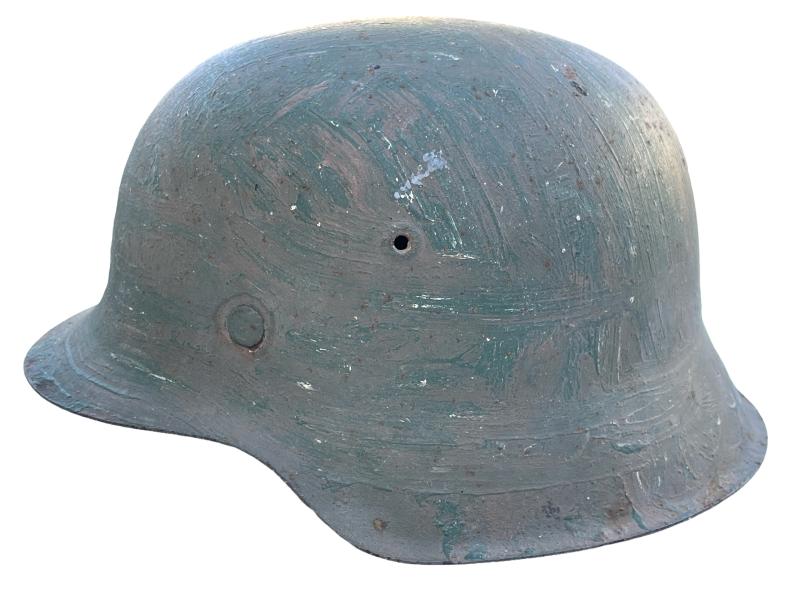 Wehrmacht M42 Two Tone Camo Helmet