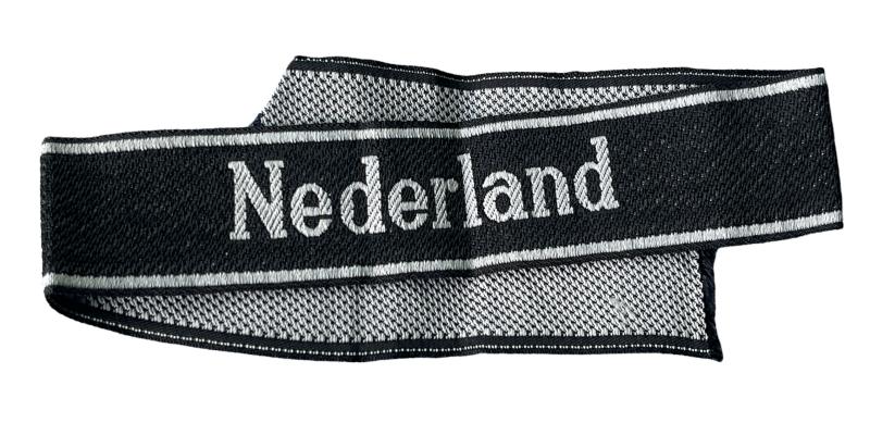 WaffenSS BeVo Cuff Title Nederland