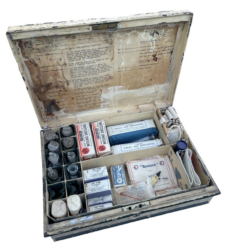 British WW2 Medical Officers Medical Box