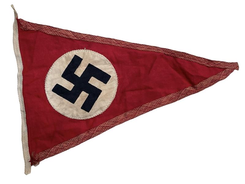 Third Reich Swastika Pennant