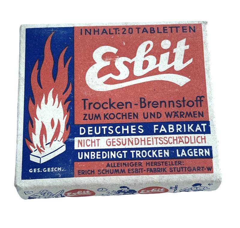 Wehrmacht Esbit Fuel Blok Packaging