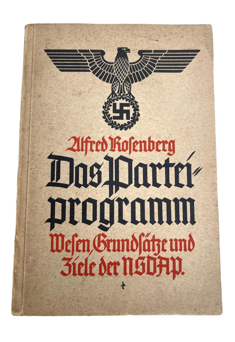 Third Reich Brochure NSDAP Party Program