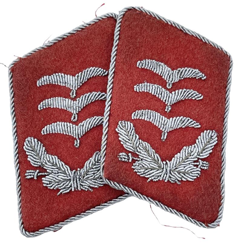 Luftwaffe FLAK (AA Gun) Officers Collar Tabs