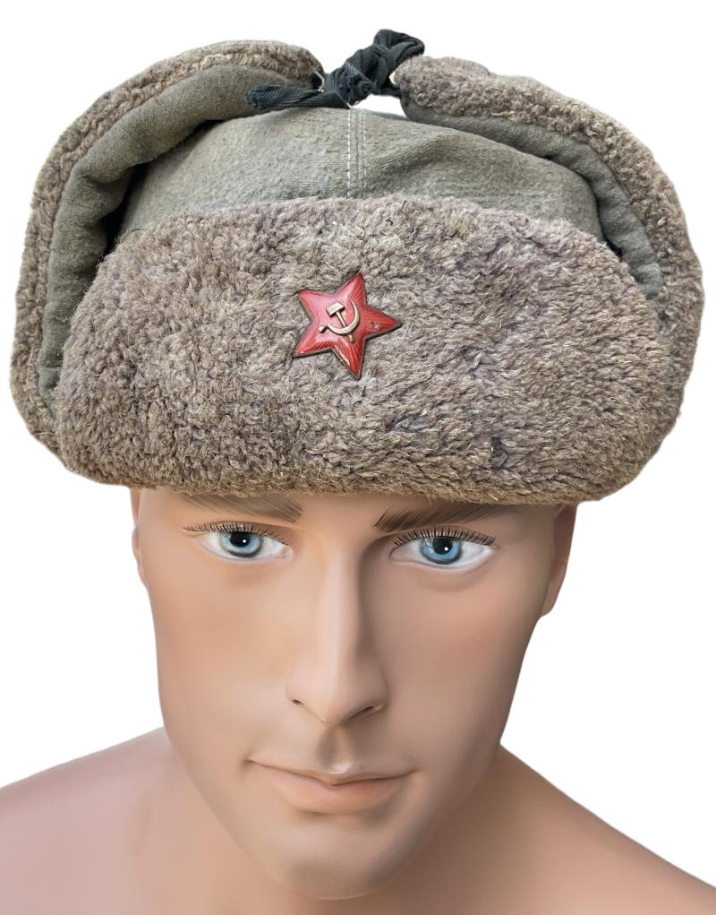 Soviet WW2 Uschanka (Winter Hat)