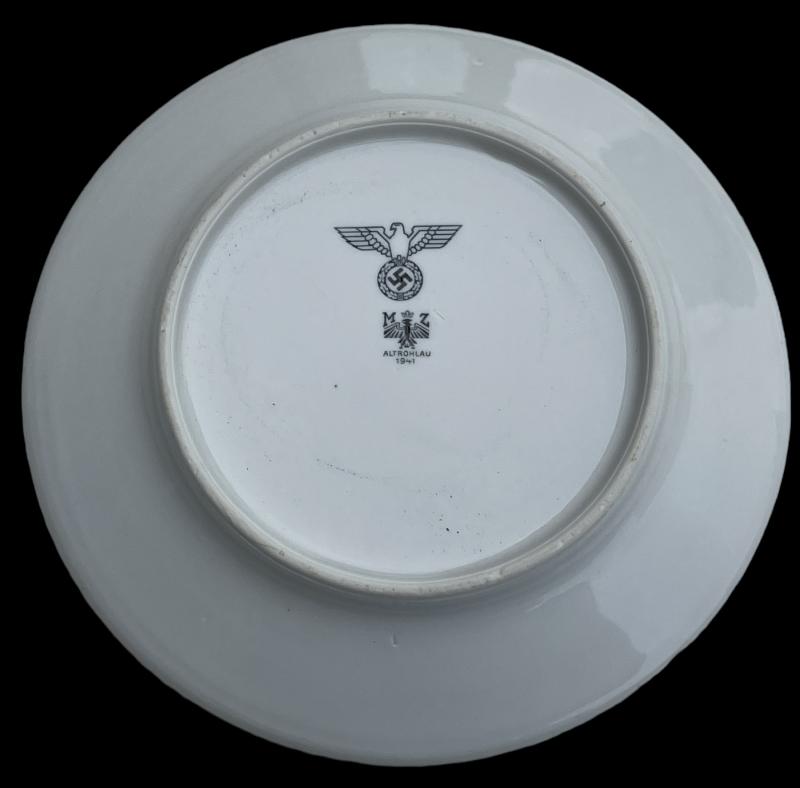 Wehrmacht Porcelain Messhal Plate