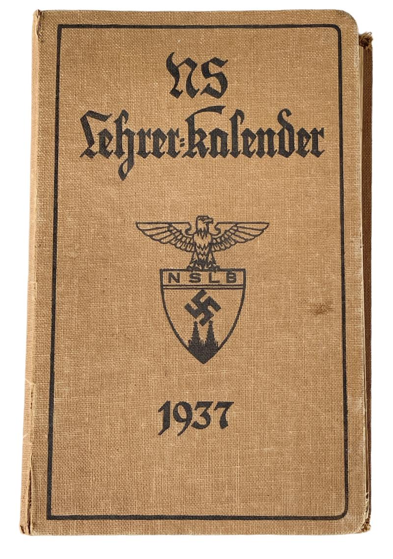 Third Reich Lehrer Kalender 1937 (Agenda)