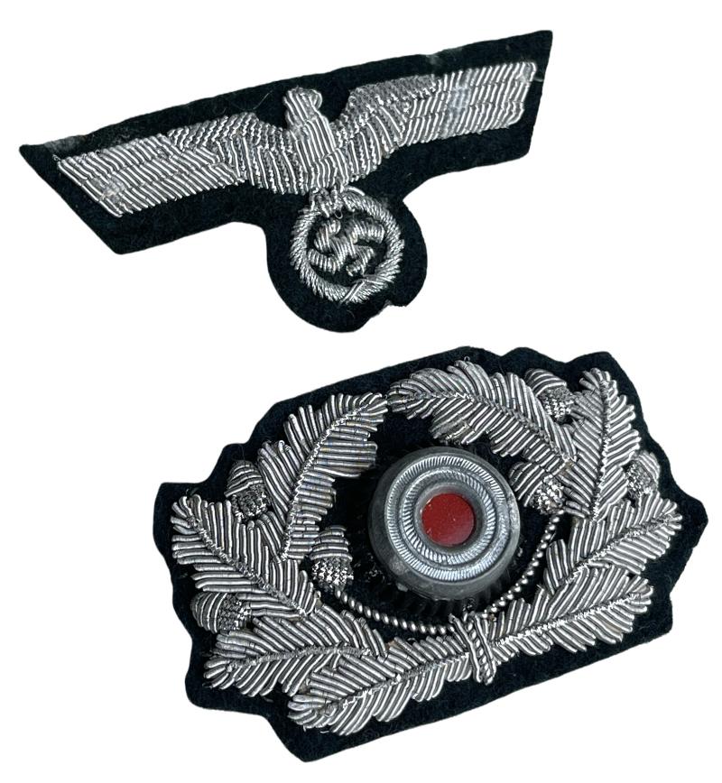 Wehrmacht Officers visor Cap Insignia