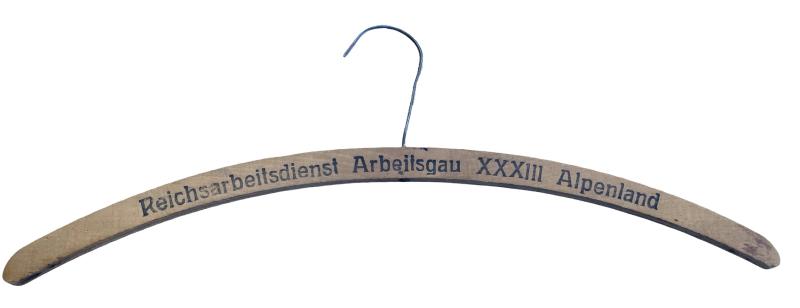 Reichs Arbeids Dienst Clothing Hanger