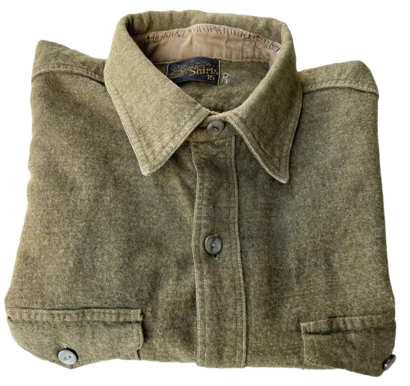 British WW2 wool Shirt