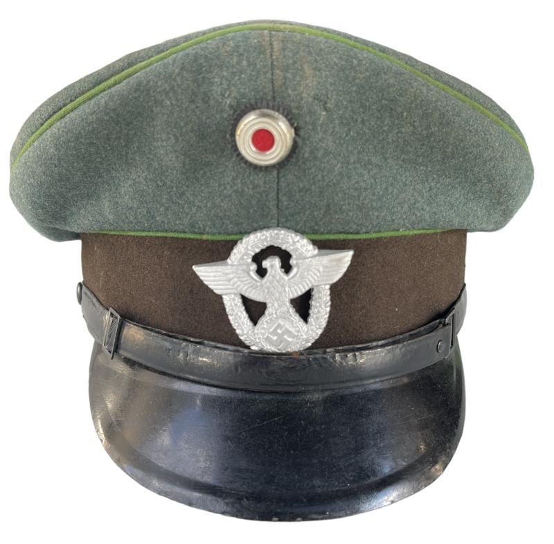 Schutz Polizei Enlisted/NCO Visor Cap