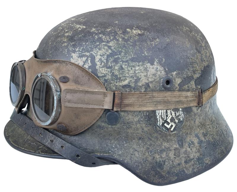 Wehrmacht M40 SD Südfront/Tropical camo Helmet