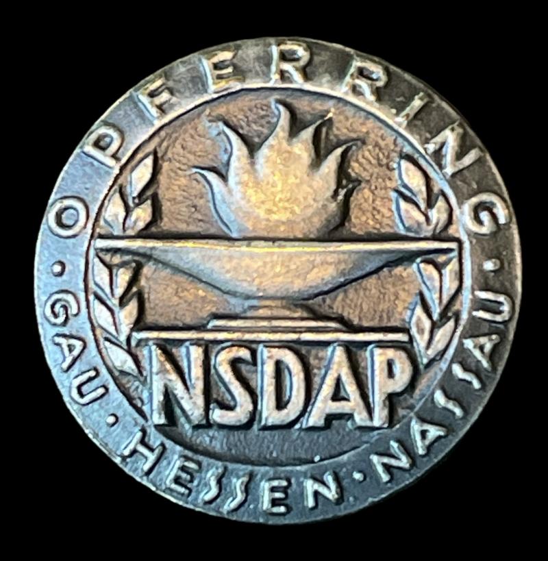 NSDAP Badge Gau Hessen-Nassau