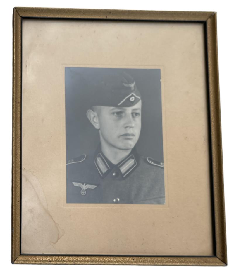 Framed Wehrmacht Infantry Soldiers Portrait