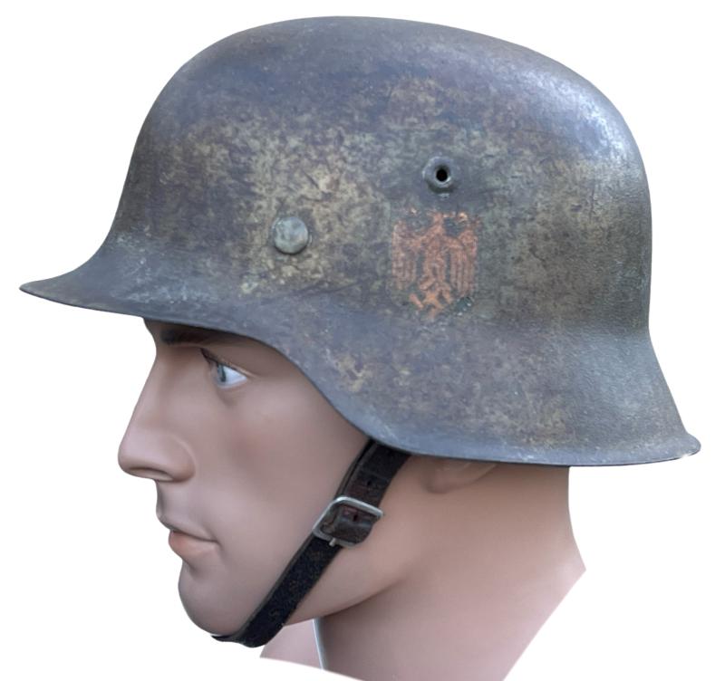 Wehrmacht M42 SD Südfront camo Helmet