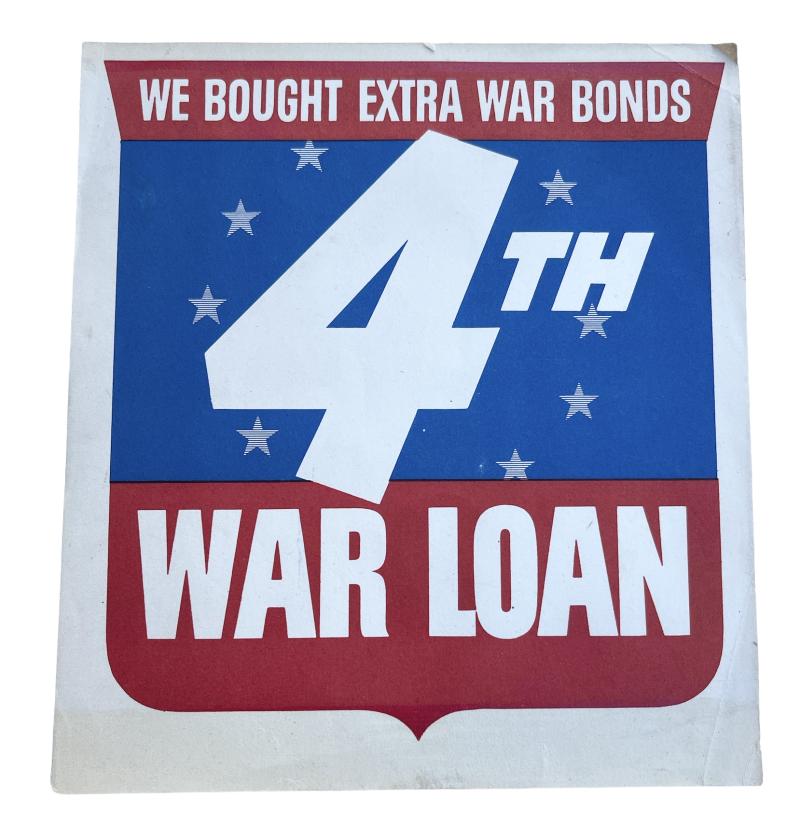 US WW2 Liberty Loan/War Bounds Flyer