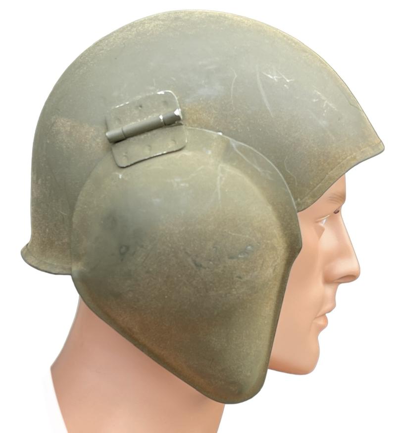 Original U.S. WWII USAAF Bomber Crew M5 Steel FLAK Helmet - Complete & Unissued
