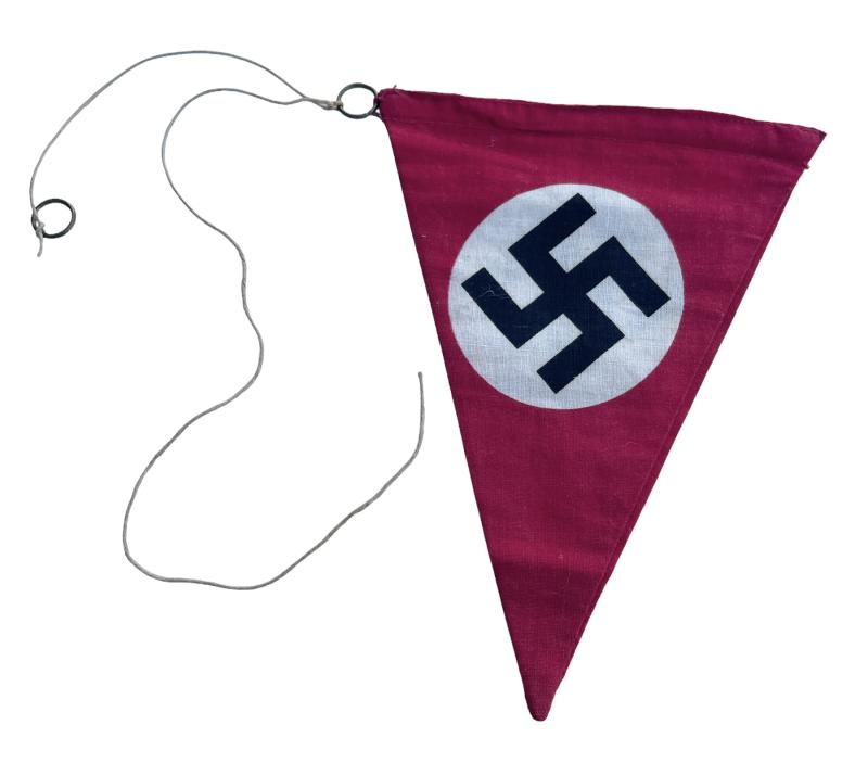 Third Reich Swastika Pennant