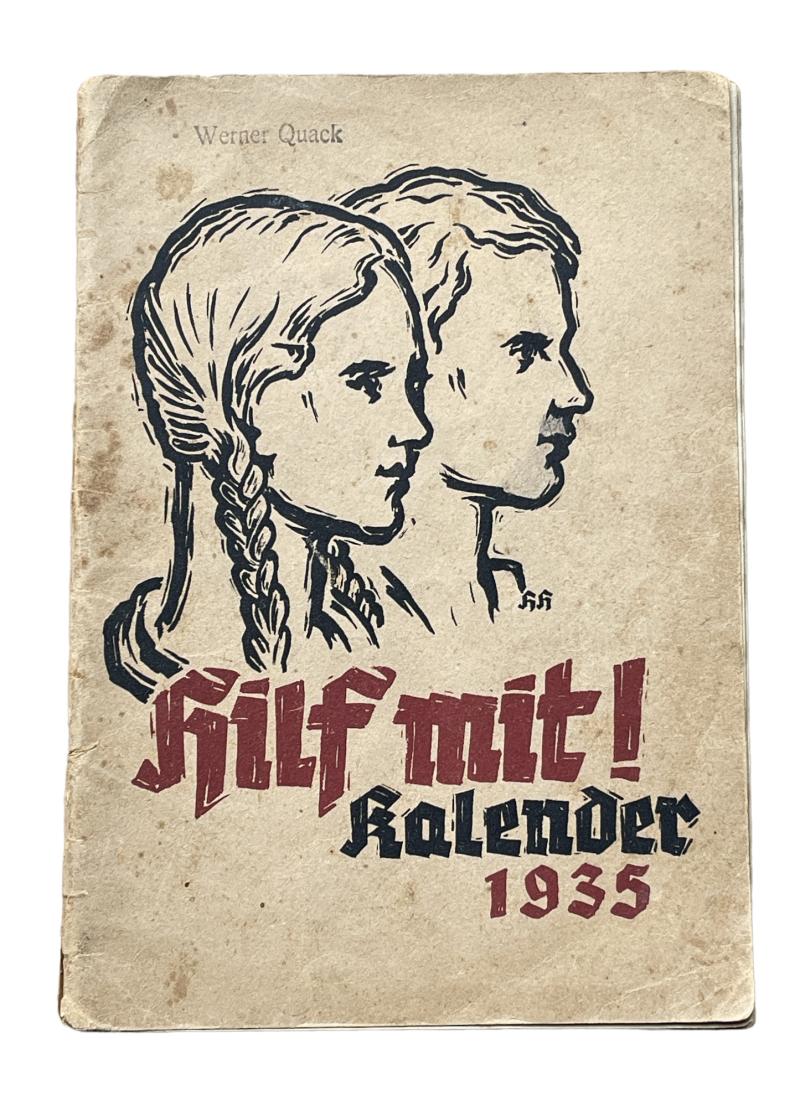 Hilf Mit! HJ-BDM Kalender 1935