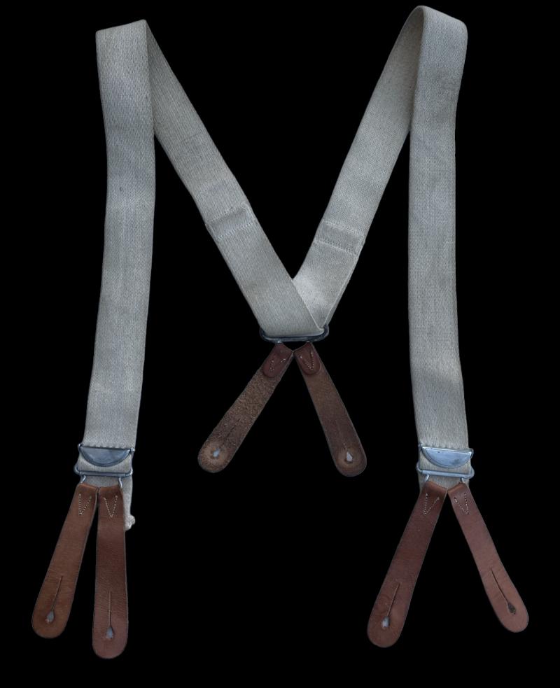 British WW2 Trousers Braces