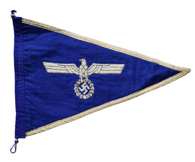 Kriegsmarine Car Pennant