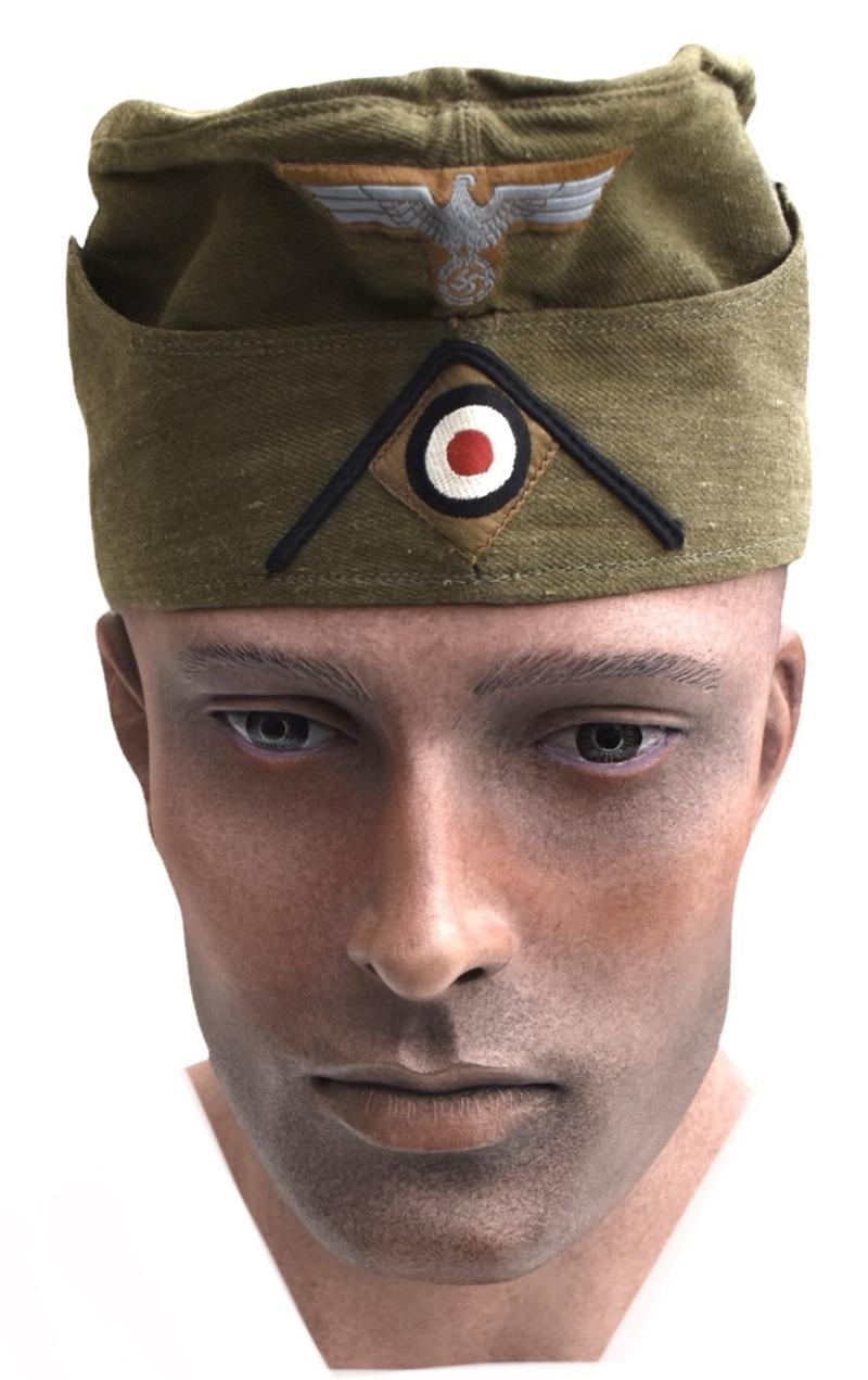 Wehrmacht Afrika Korps Pionier Side Cap