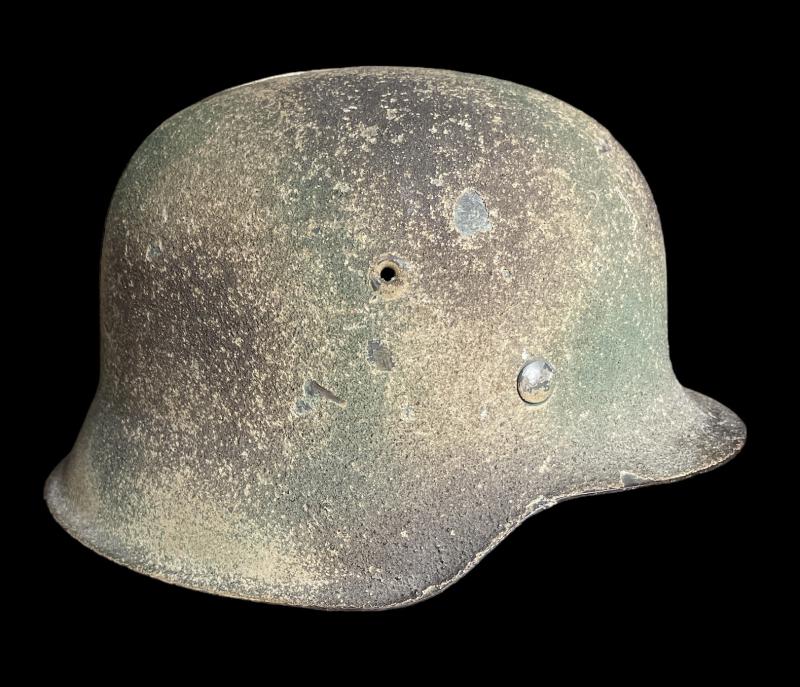 Wehrmacht M42 Camo Helmet