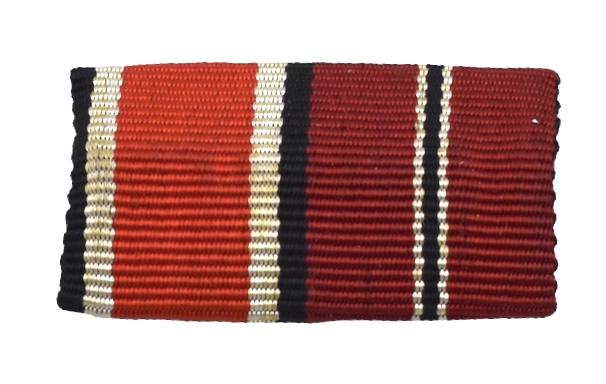 Wehrmacht Ribbon Bar Iron Cross 2nd class and Eastern Front Medal