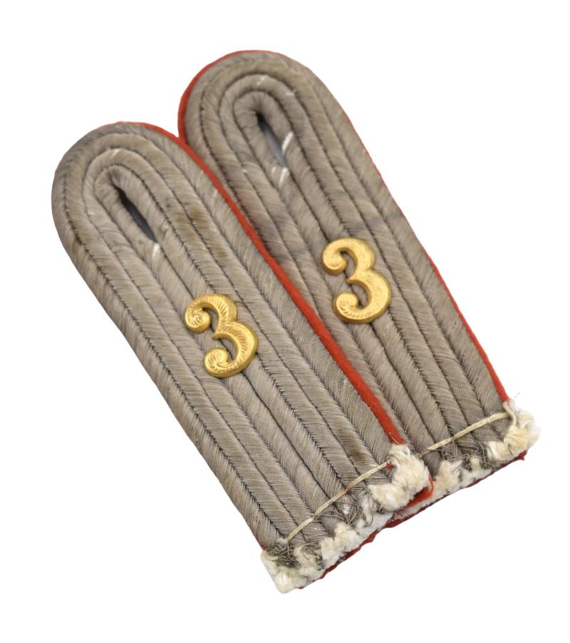 Wehrmacht Artillery Officers Shoulder Boards