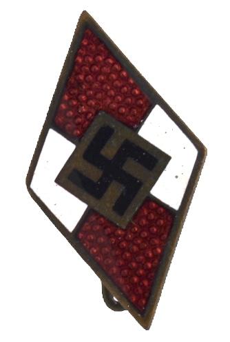 Hitler-Jugend (cap) Badge