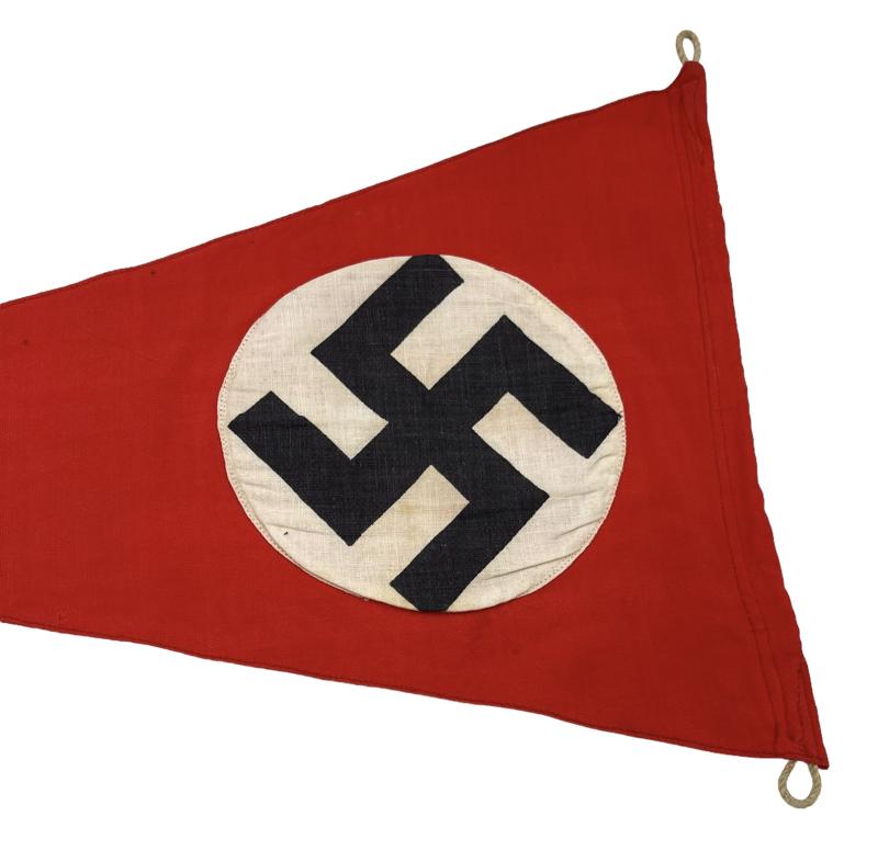 Third Reich Swastika Pennant