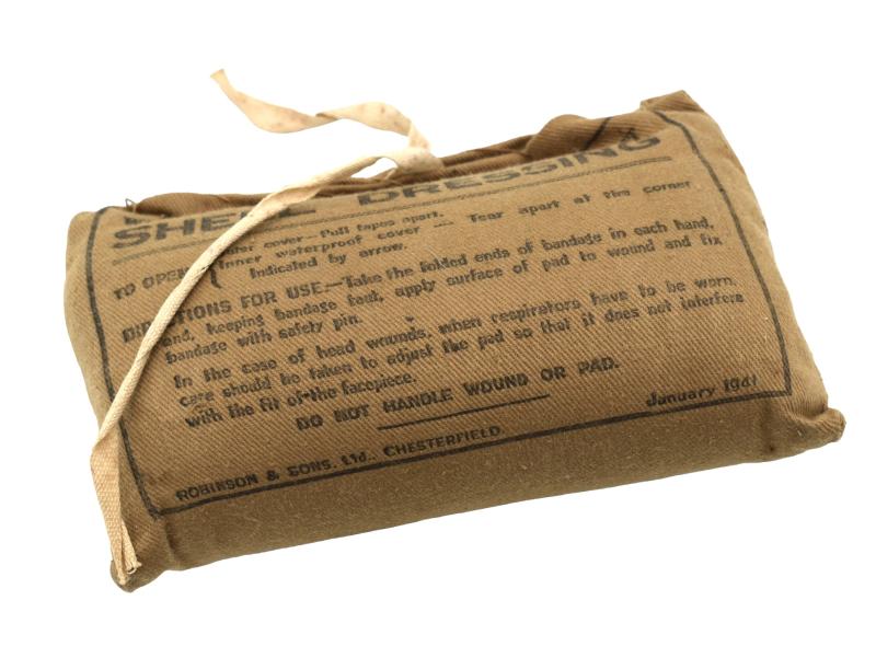 British WW2 First Aid Wound Bandage