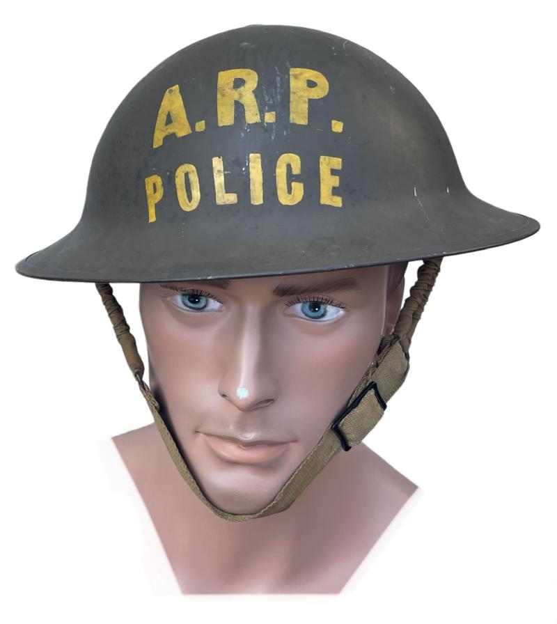 Canadian WW2 Brodie Helmet (ARP Police)