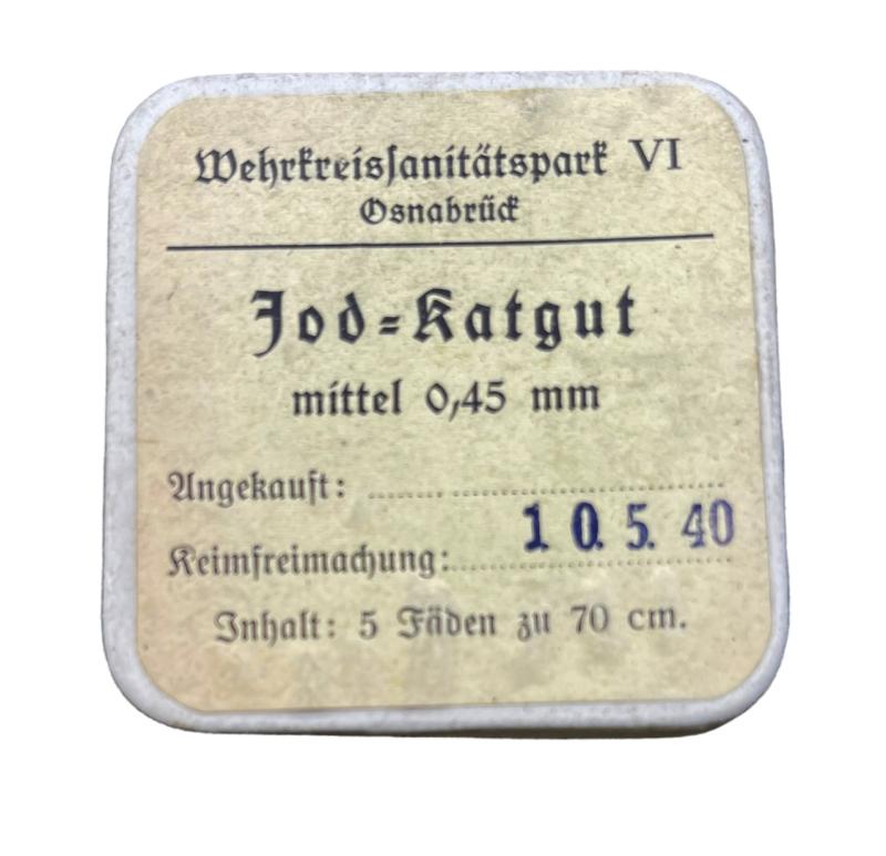 Wehrmacht Medical Sature Jod-Katgut