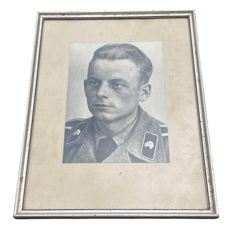Wehrmacht Panzer Soldier Portrait photograph
