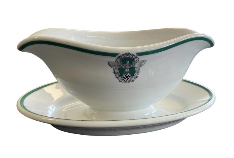 Polizei Messhall Porcelain Gravy Bowl