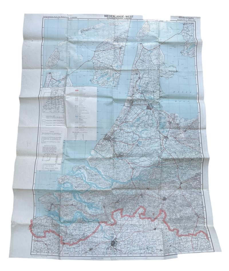 Wehrmacht Roadmap Holland 1941