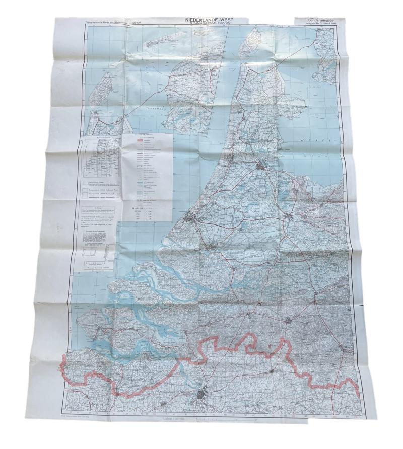 IMCS Militaria Wehrmacht Roadmap Holland 1941   71166f 