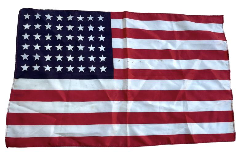 Silk US WW2 48 star Flag