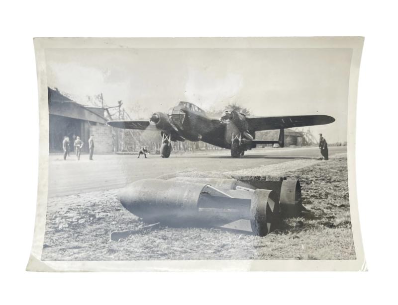 Luftwaffe Press Photo with Donier 217