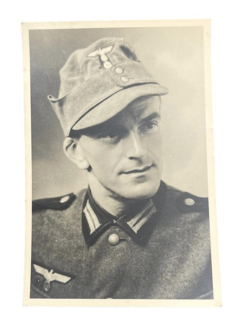 Postcard photograph Wehrmacht Gebirgsjäger