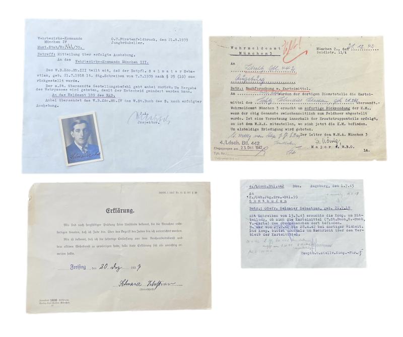 Wehrmacht Document Grouping